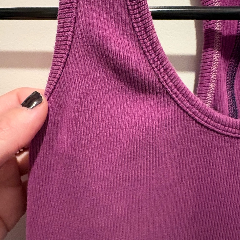 Lululemon Ribbed Racerback Tank - Picture 3 of 6